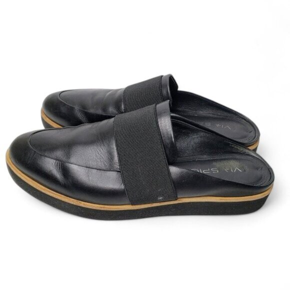 Via Spiga Mule Loafers Women's Slide On Pointed Toe Lightweight Office Easy 5.5 - Picture 7 of 10